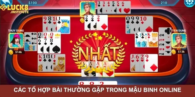 Mậu Binh Luck8 Và Kỹ Năng Xếp Bài Quyết Định Thắng Thua 2 cac-to-hop-bai-thuong-gap-trong-mau-binh-online